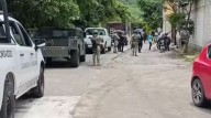Autoridades resguardan domicilio en Jiutepec ligado a presunto líder criminal