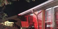Home partially collapses after car crashes into it in Smyrna