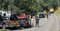 21 hospitalized as bus carrying junior high football team crashes near Pittsburgh