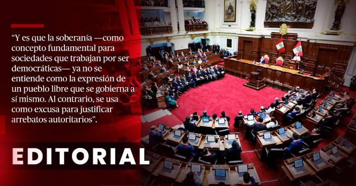 Soberanía del Perú capturada por la coalición autoritaria