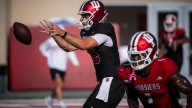 Where is IU football ranked in AP top 25 college football rankings?