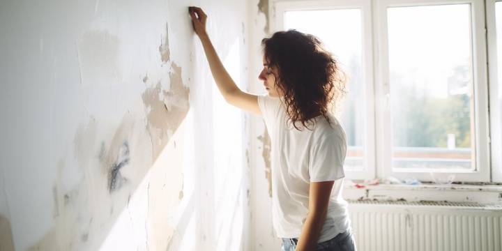 Cómo quitar la humedad de la pared de forma rápida y sencilla