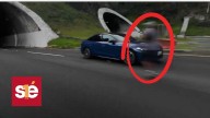 ¿Un loco o un asaltante? El inquietante momento en la autopista México