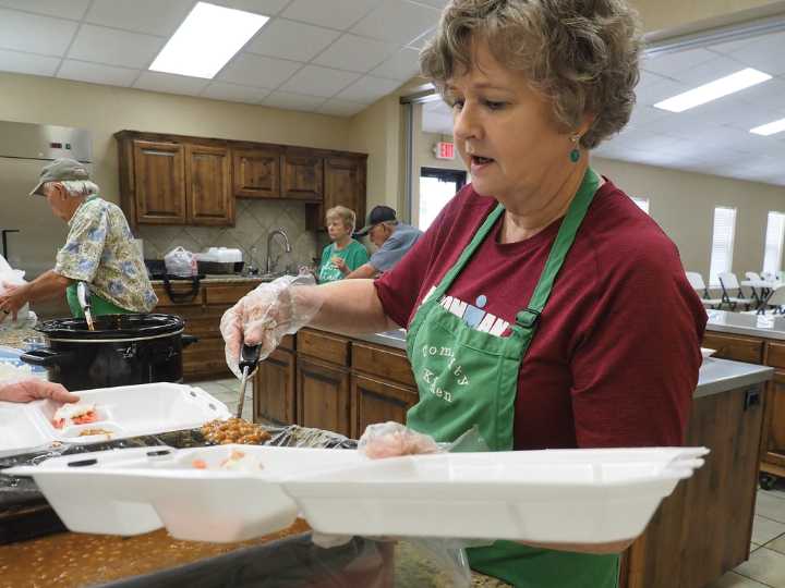 Two Burnet churches ‘love thy neighbor’ with hot meals most Thursdays