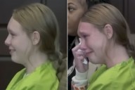 Teen Suspect in Parents' Murders Who Begged True Crime Influencers to Cover Killing Seen Smiling in Court