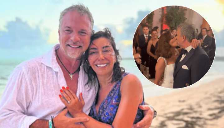 FOTOS | Carmen Gloria Arroyo y Bernardo Borgeat se casaron