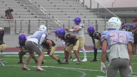 Lumberton hosts Hamshire-Fannett in joint-practice before the start of the season