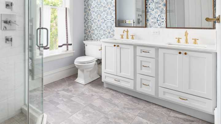 Upgrade Dated Bathroom Tile With One Stunning Budget