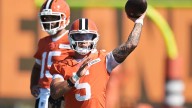 Browns predicted to shake up QB room, NCAA all-time TD leader drops after rookie's stellar debut