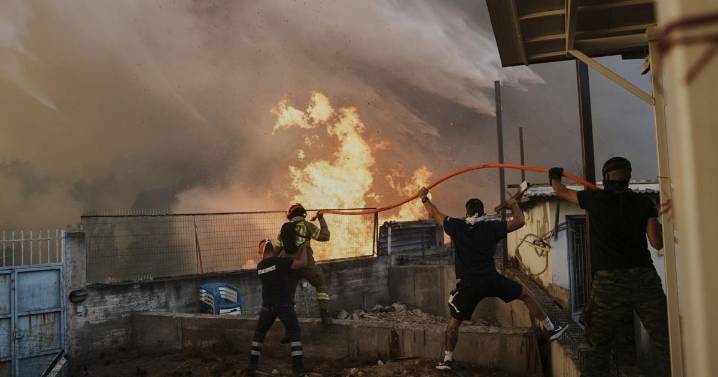 Wildfires kill at least 3 and displace thousands across southern Europe
