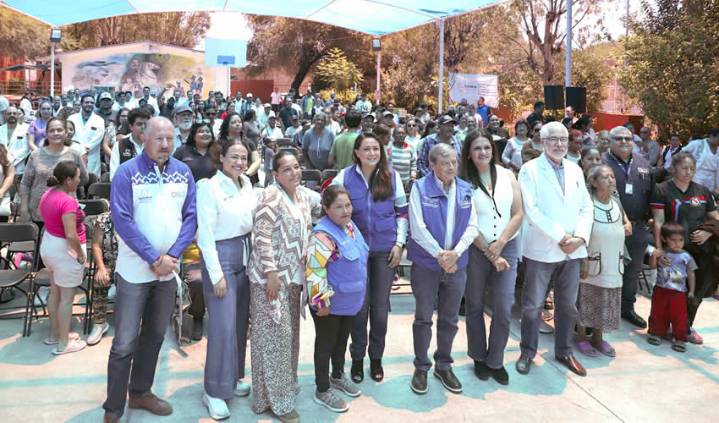 Tere Jiménez Pone en Marcha la Primera Caravana de la Salud del Seguro Popular Aguascalientes