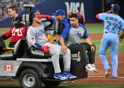 Cubs C Miguel Amaya (ankle) carted off, headed back to IL