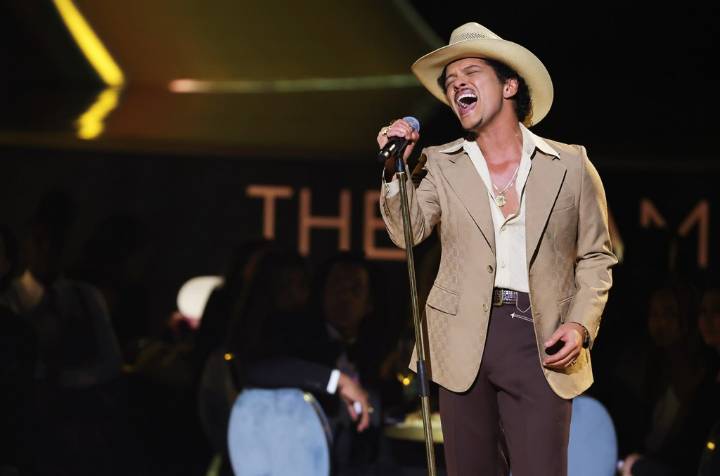 Bruno Mars Books New Year’s Eve Plans at Dolby Live at Park MGM