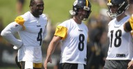 Steelers QB Aaron Rodgers still seeking suitable helmet, compares new model to 'spaceship'
