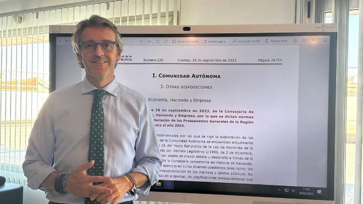 Luis Alberto Marín: "Financiación y Trasvsase son exigencias irrenunciables para la Región"