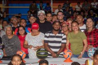 ¡Lista para disfrutarla! Brigada Súper Bigote rehabilita cancha de usos múltiples en Santa Cruz (+fotos)