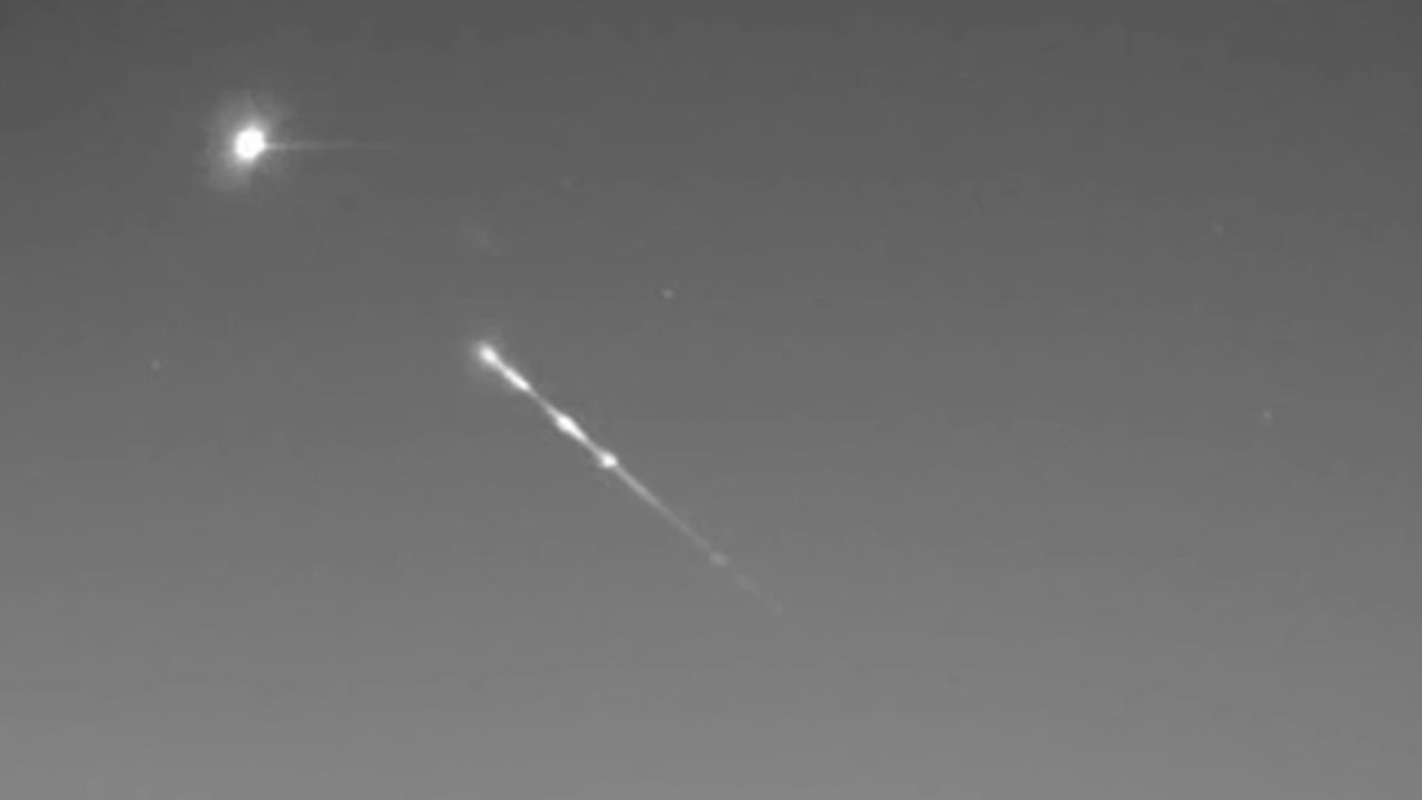 Detectan varias bolas de fuego en el sur de España que cruzan el cielo a 89.000 km/h