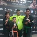 Kenpo deltano conquista tres medallas en Campeonato Nacional en La Guaira
