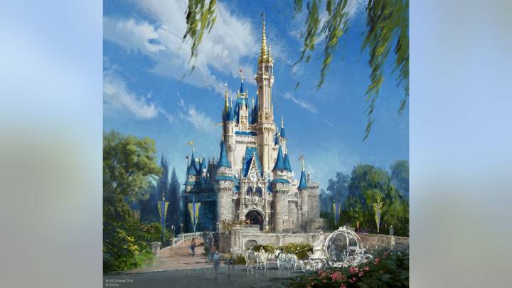 Disney World's Cinderella Castle getting new color palette inspired by original design