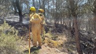 Fuertes tormentas en Teruel dejan incendios menores en Mazaleón y Cretas