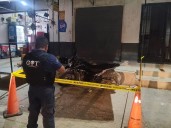 EN SAN VICENTE FUE LOCALIZAN MOTOCICLETA CON REPORTE DE ROBO