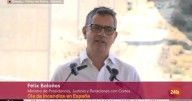 Bolaños presume de un Gobierno «al pie del cañón» pese a la ausencia de los ministros en los incendios