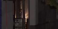 Crews respond to commercial building fire at Las Vegas laundry business