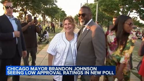 Chicago Mayor Brandon Johnson sees low approval ratings in poll by University of Chicago Mansueto Institute for Urban Innovation