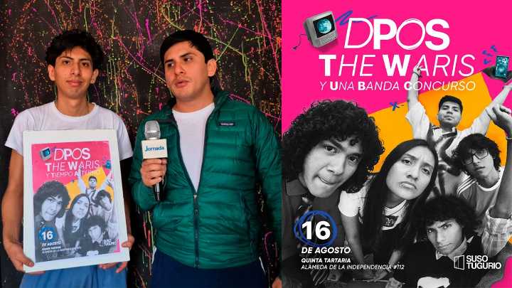DPOS, The Waris y Tiempo Alterno en una noche para la música independiente en Ayacucho