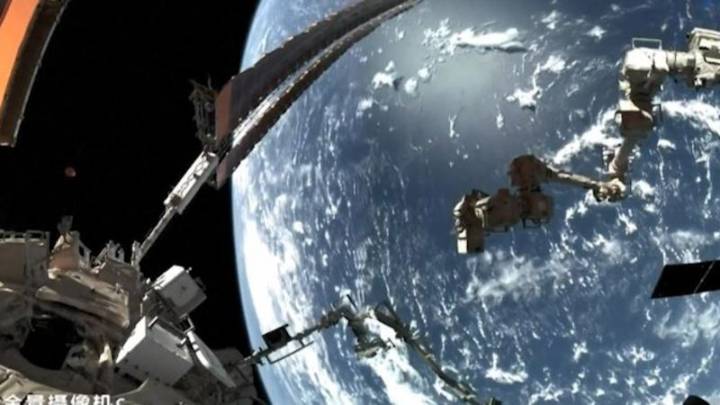 La estación espacial china Tiangong captura impresionantes vistas de la Tierra