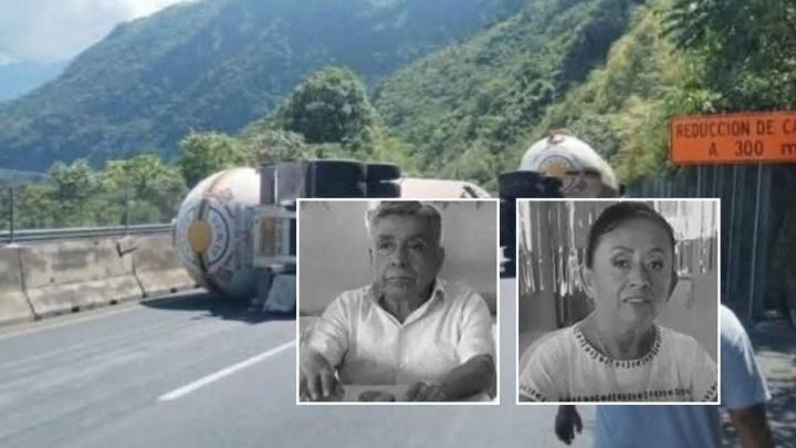 Maestros jubilados de Veracruz mueren en accidente en la autopista México
