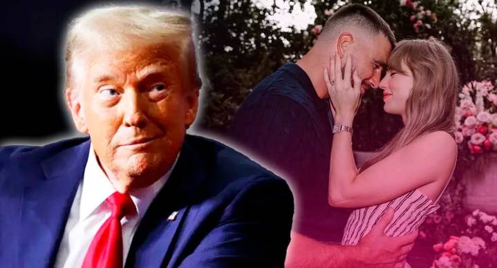 Trump felicita a Taylor Swift por su compromiso con Travis Kelce, pese a decir en el pasado que la odiaba