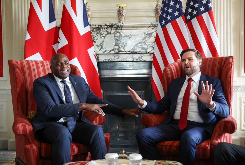 US and UK differ on Gaza but share goal to end crisis, Vance says