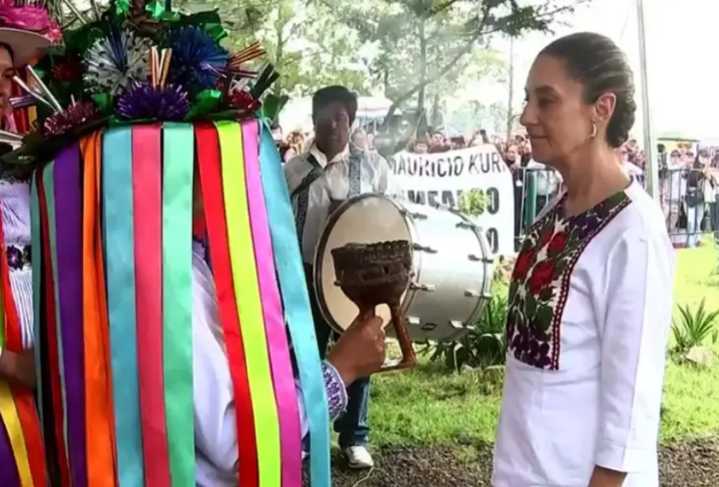 Importancia de pueblos indígenas es resaltado por Claudia Sheinbaum