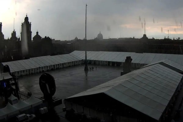 Registra CDMX lluvias intensas; activan alerta púrpura