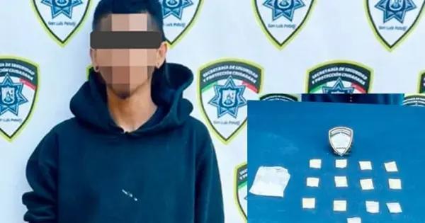 Individuo es arrestado con cristal en Arbolitos