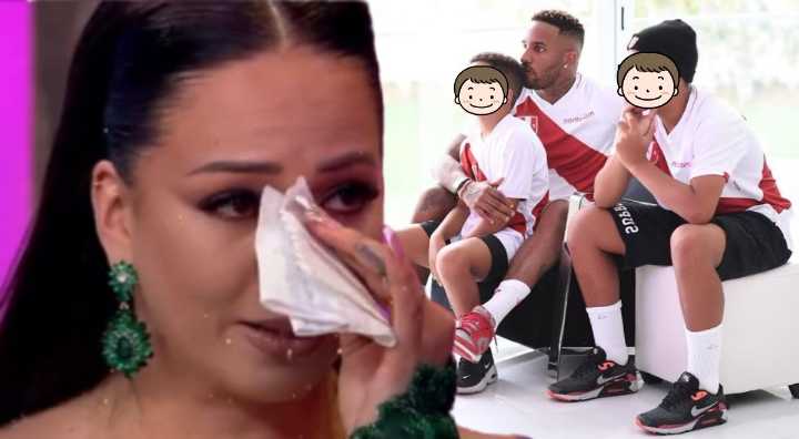 Melissa Klug ROMPE EN LLANTO tras críticas por pedir a Jefferson Farfán que de pensión a sus hijos hasta los 28 años: "Vivo de la pensión..."