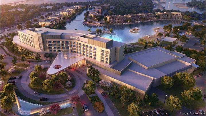 Hard Rock Hotel construction stalled along Lake Texoma