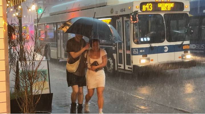 Flooding, delays and rescues in NYC storm aftermath