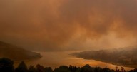 El incendio de Chandrexa, en Ourense, ya es el más grande de la historia de Galicia