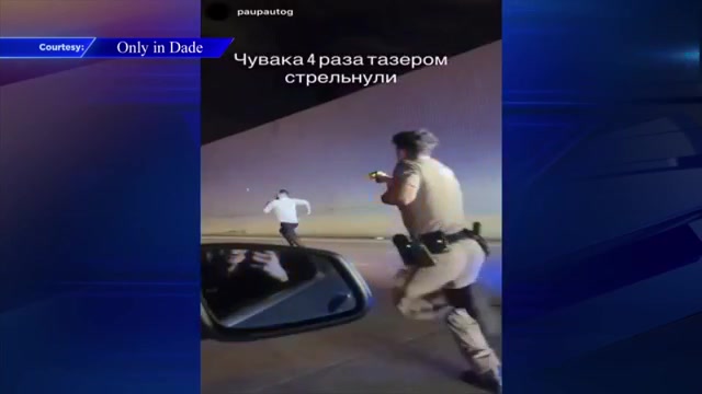 Taser-wielding FHP trooper tackles suspected hit-and