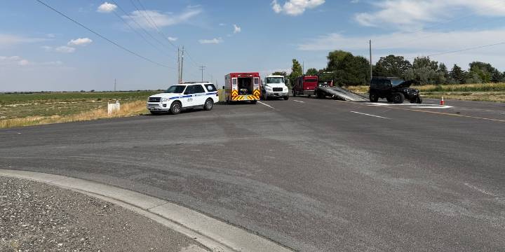 Westbound U.S. Highway 30 reopens after crash outside Twin Falls