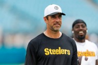 Not 'real football,' Aaron Rodgers to sit preseason with most Steelers' starters