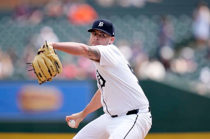 Tigers reinstate Alex Lange from injured list; lefty reliever optioned to Toledo