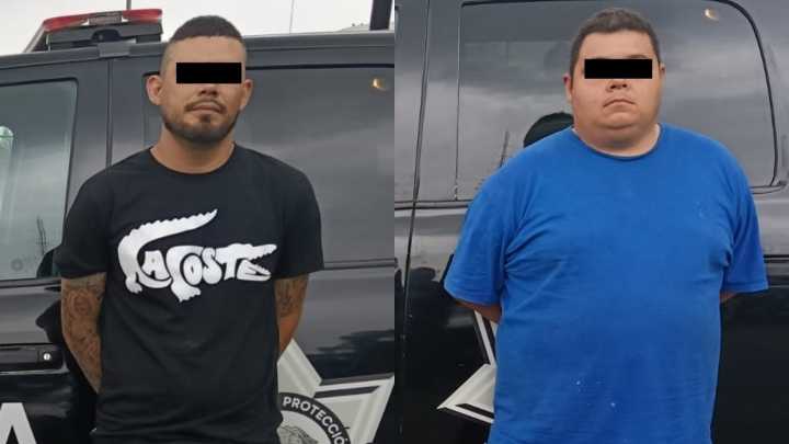 Detienen en Monterrey a Dos Hombres con Drogas a Bordo de Camioneta con Placas de Durango