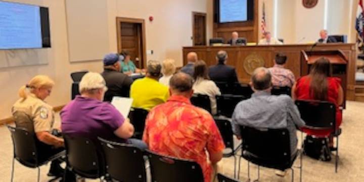 Cape Girardeau Co. Commission meeting