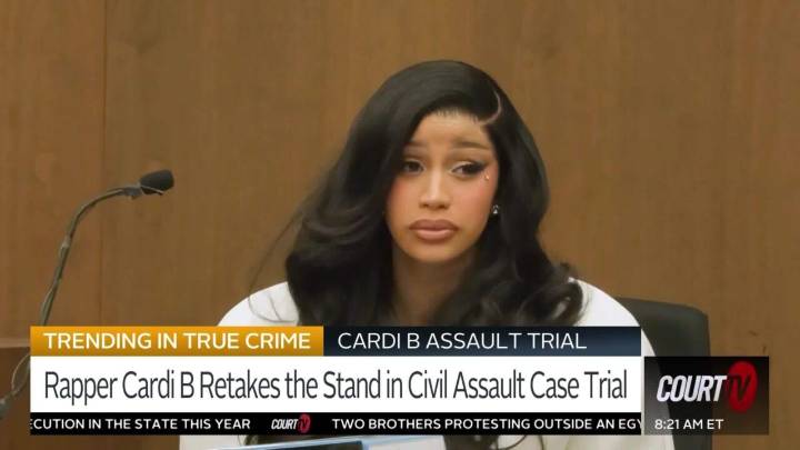 Cardi B Takes the Stand For Second Day In Her Civil Assault Trial