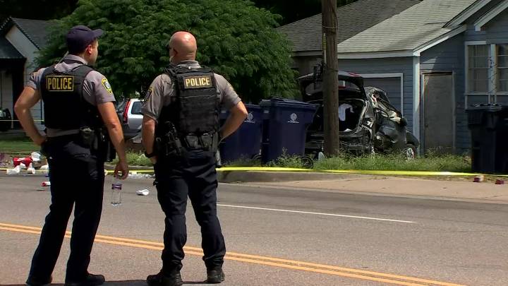 Passenger killed, driver critically injured in crash during pursuit with OKC police