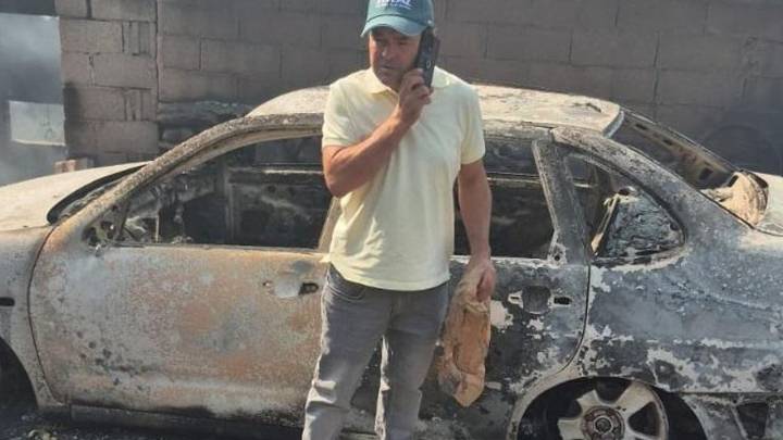 La fusión de los focos de Chandrexa de Queixa lo convierten en el segundo incendio más grande de la historia de Galicia