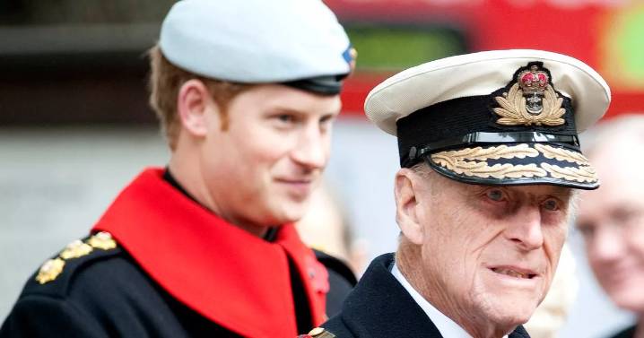 Prince Harry leaves 'secret' tribute to late grandfather Prince Philip